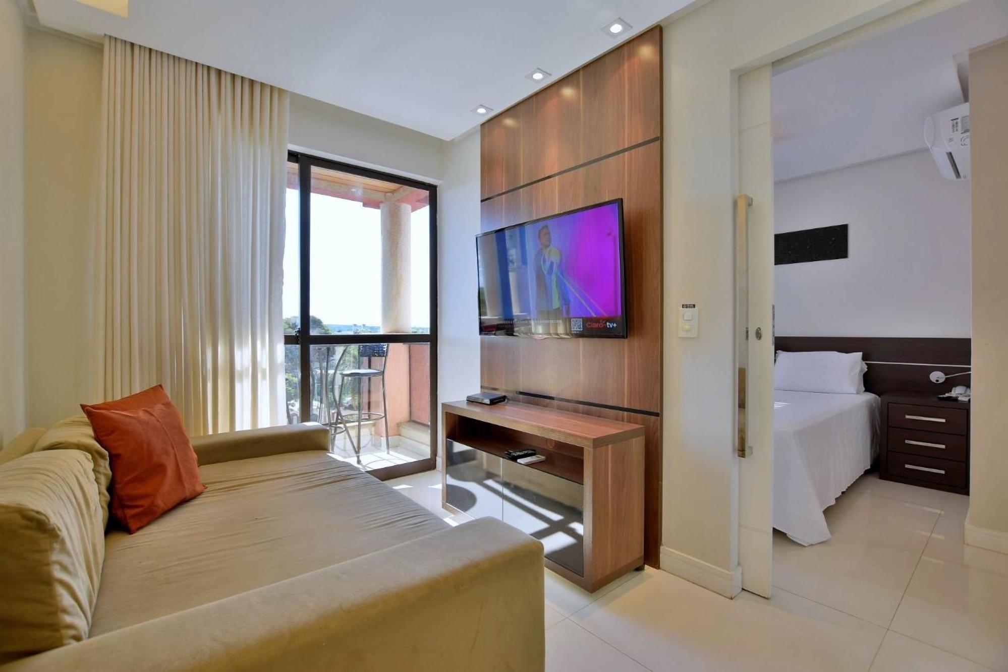 Flat 430 Lindo Com Vista Para O Lago Brasilia Exterior foto