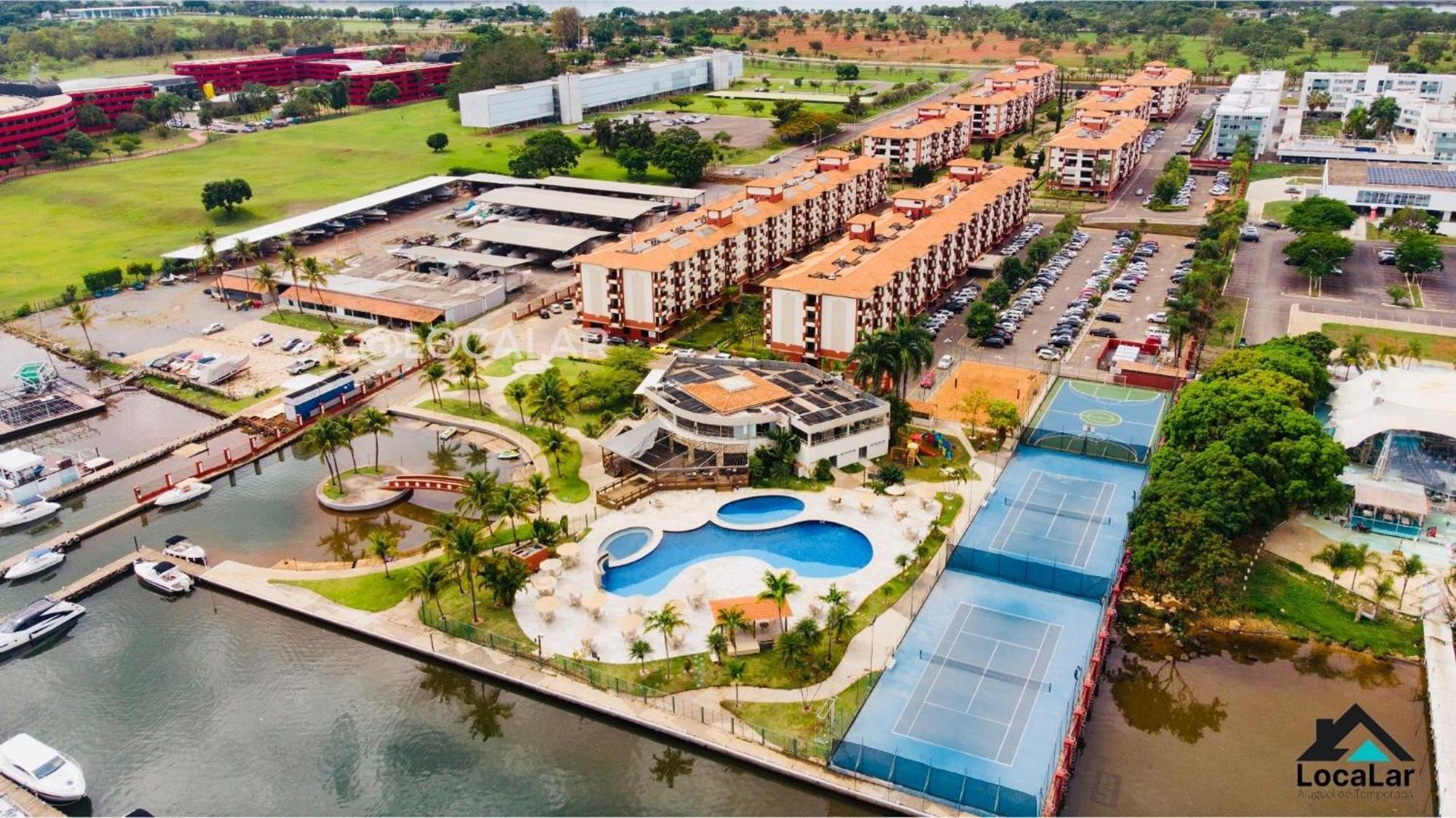 Flat 430 Lindo Com Vista Para O Lago Brasilia Exterior foto